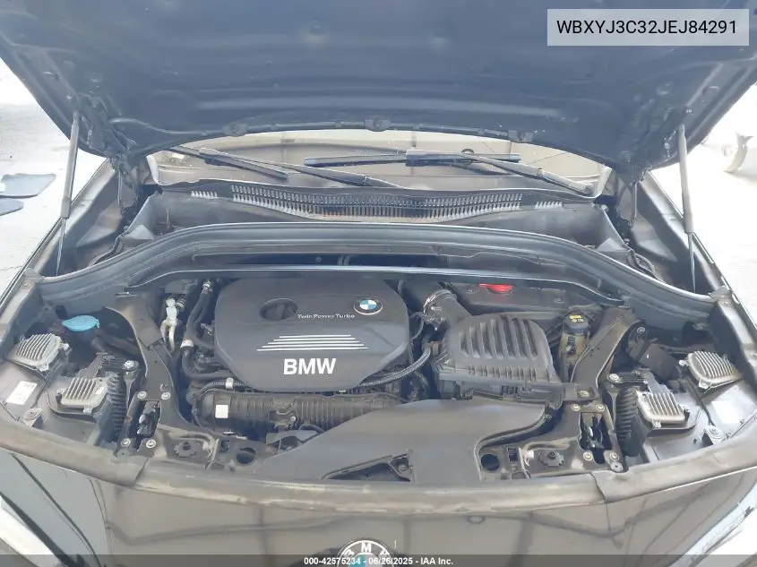 2018 BMW X2 Sdrive28I VIN: WBXYJ3C32JEJ84291 Lot: 42575234