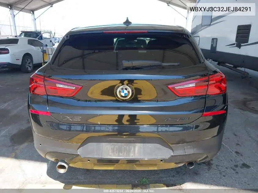 2018 BMW X2 Sdrive28I VIN: WBXYJ3C32JEJ84291 Lot: 42575234