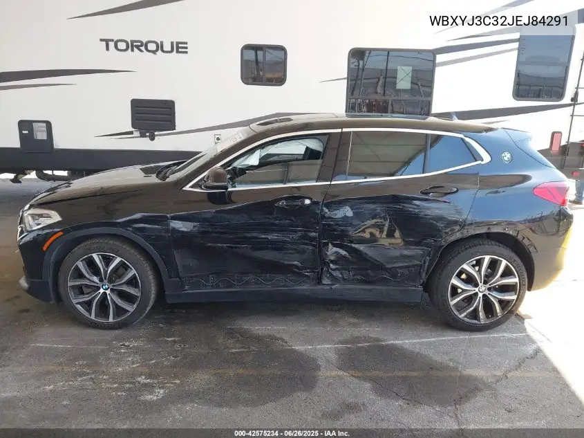2018 BMW X2 Sdrive28I VIN: WBXYJ3C32JEJ84291 Lot: 42575234