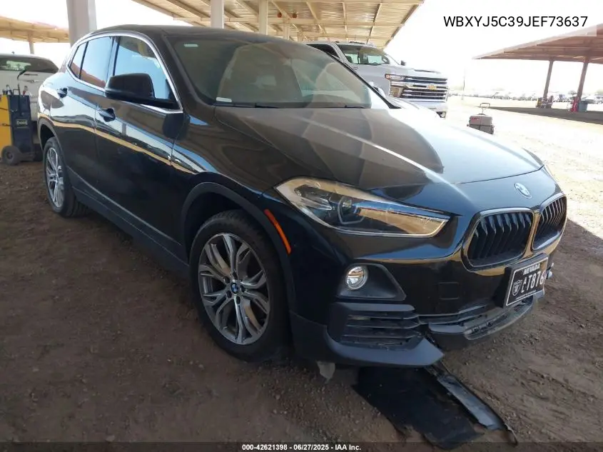 2018 BMW X2 xDrive28I VIN: WBXYJ5C39JEF73637 Lot: 42621398