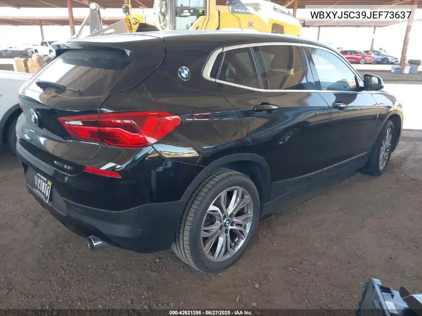 2018 BMW X2 xDrive28I VIN: WBXYJ5C39JEF73637 Lot: 42621398