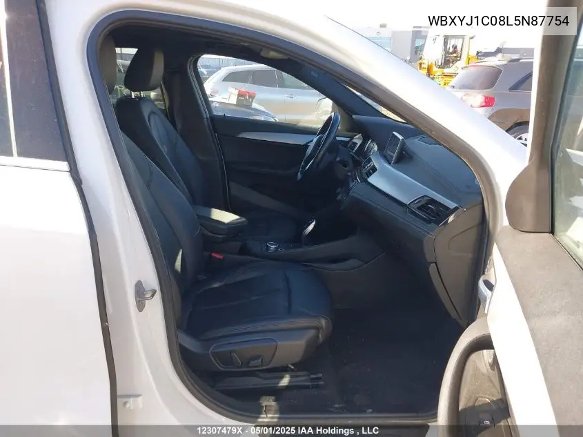 2020 BMW X2 VIN: WBXYJ1C08L5N87754 Lot: 12307479X