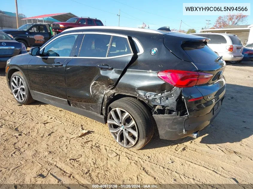 2020 BMW X2 Sdrive28I VIN: WBXYH9C06L5N94566 Lot: 40973158