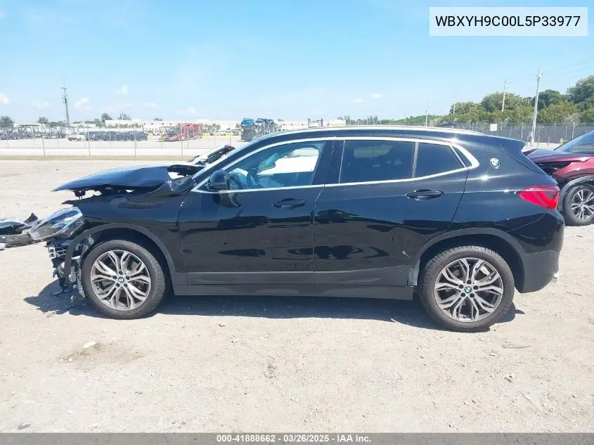 2020 BMW X2 Sdrive28I VIN: WBXYH9C00L5P33977 Lot: 41888662