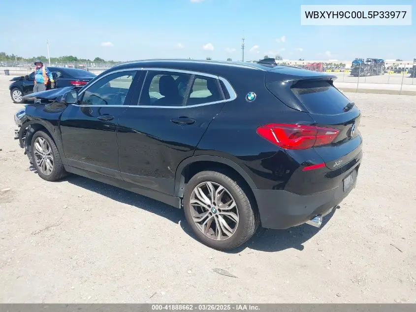 2020 BMW X2 Sdrive28I VIN: WBXYH9C00L5P33977 Lot: 41888662