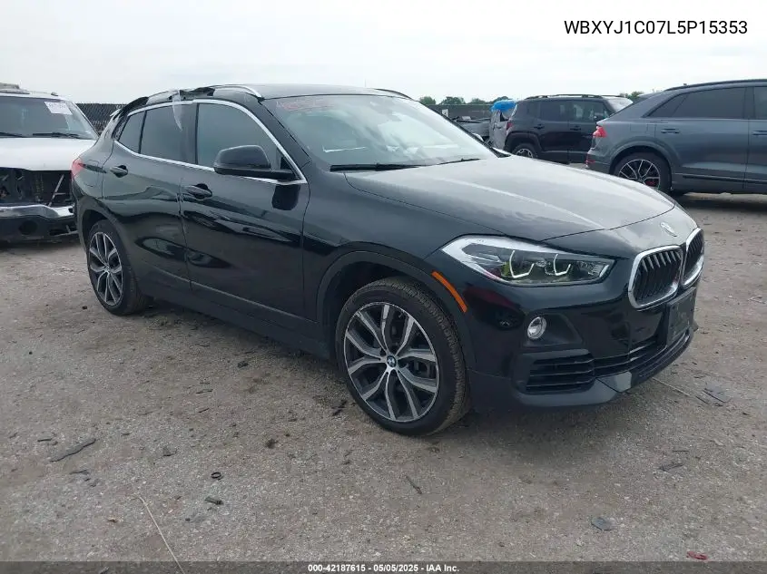 2020 BMW X2 xDrive28I VIN: WBXYJ1C07L5P15353 Lot: 42187615