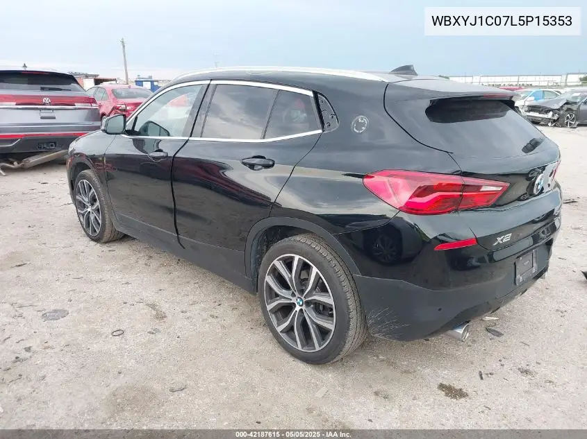 2020 BMW X2 xDrive28I VIN: WBXYJ1C07L5P15353 Lot: 42187615