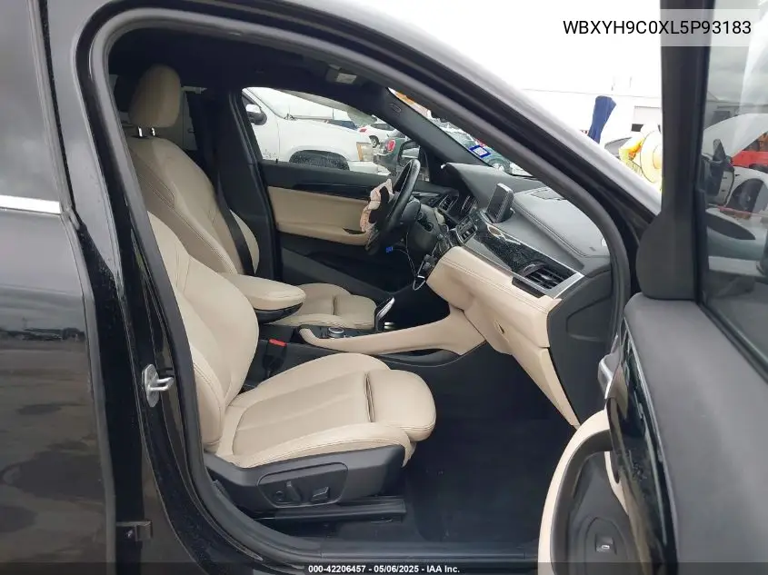 2020 BMW X2 Sdrive28I VIN: WBXYH9C0XL5P93183 Lot: 42206457