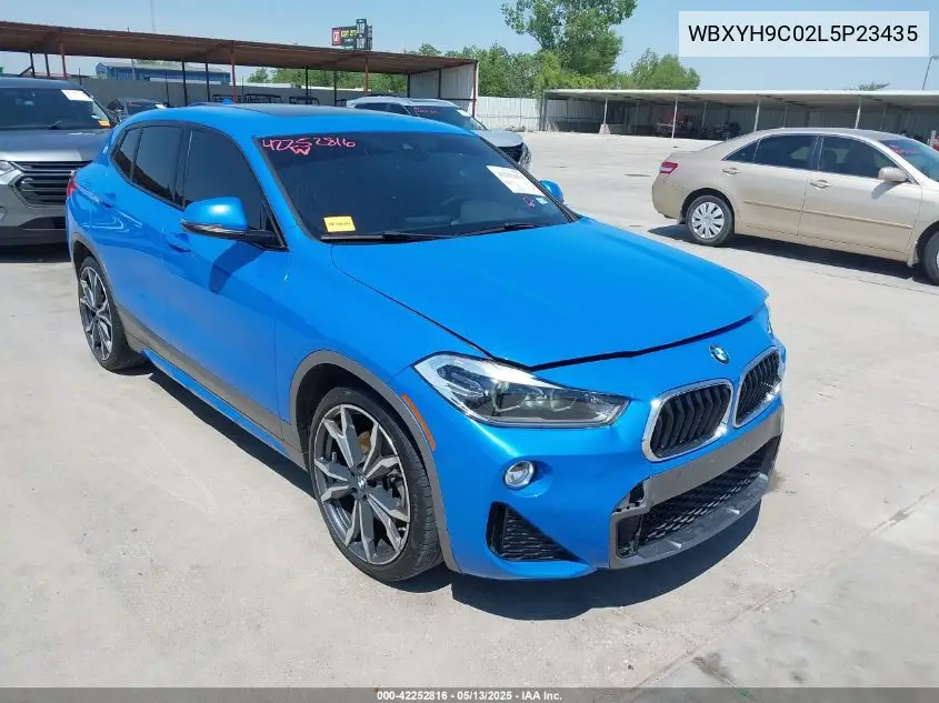 2020 BMW X2 Sdrive28I VIN: WBXYH9C02L5P23435 Lot: 42252816