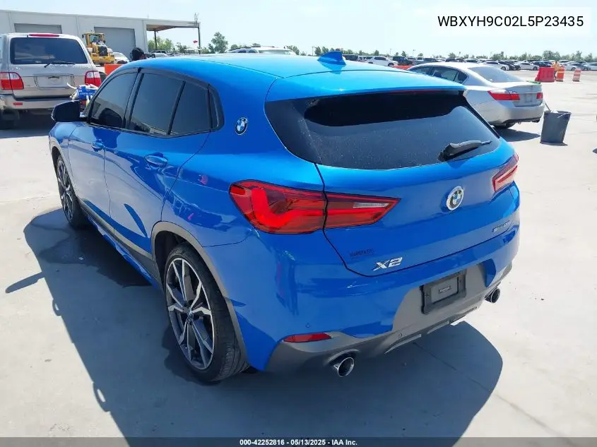 2020 BMW X2 Sdrive28I VIN: WBXYH9C02L5P23435 Lot: 42252816
