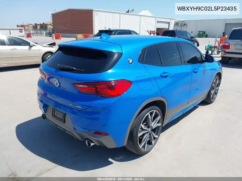 2020 BMW X2 Sdrive28I VIN: WBXYH9C02L5P23435 Lot: 42252816