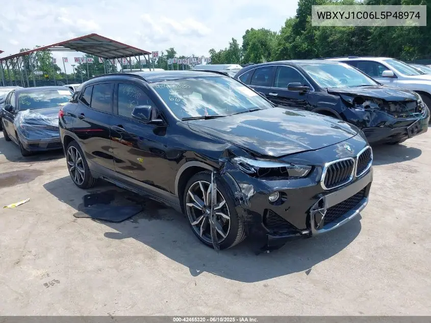 2020 BMW X2 xDrive28I VIN: WBXYJ1C06L5P48974 Lot: 42465320