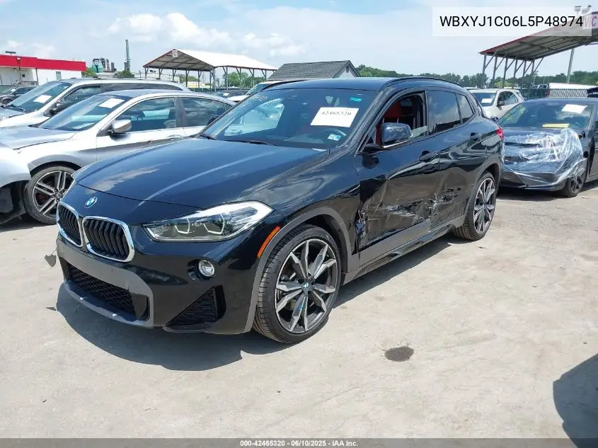 2020 BMW X2 xDrive28I VIN: WBXYJ1C06L5P48974 Lot: 42465320