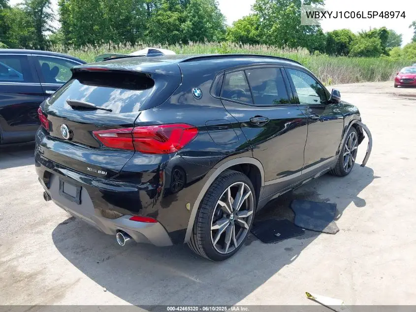 2020 BMW X2 xDrive28I VIN: WBXYJ1C06L5P48974 Lot: 42465320