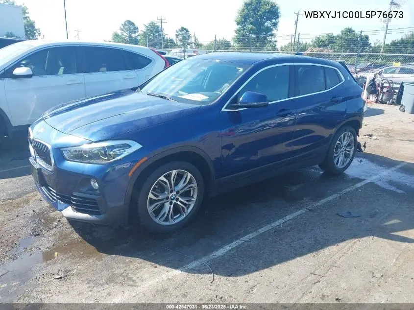 2020 BMW X2 xDrive28I VIN: WBXYJ1C00L5P76673 Lot: 42547031