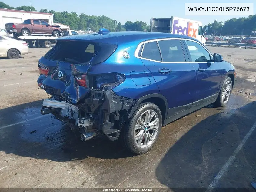 2020 BMW X2 xDrive28I VIN: WBXYJ1C00L5P76673 Lot: 42547031