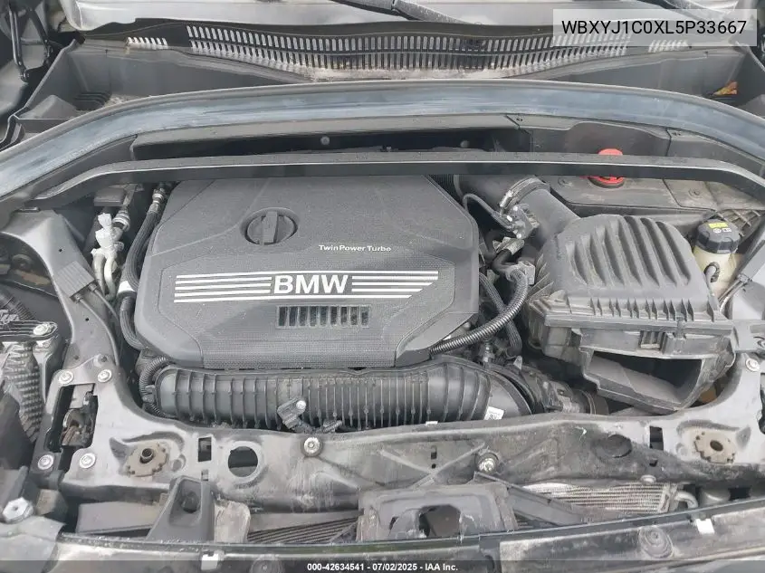 2020 BMW X2 xDrive28I VIN: WBXYJ1C0XL5P33667 Lot: 42634541