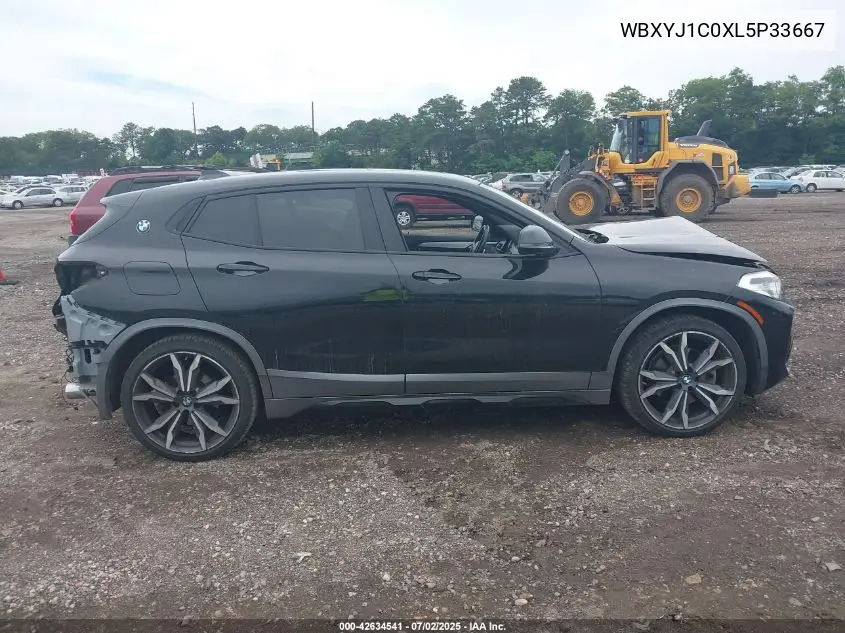 2020 BMW X2 xDrive28I VIN: WBXYJ1C0XL5P33667 Lot: 42634541