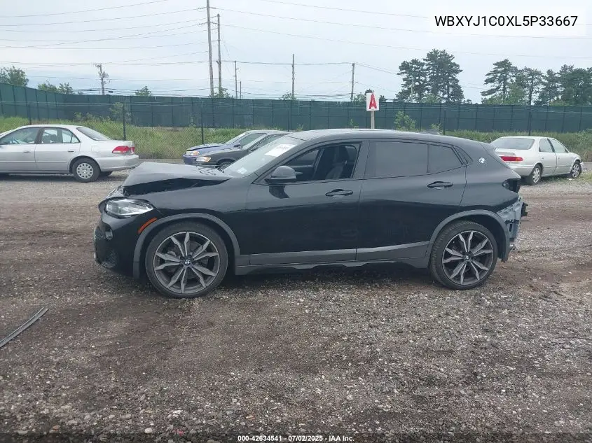 2020 BMW X2 xDrive28I VIN: WBXYJ1C0XL5P33667 Lot: 42634541