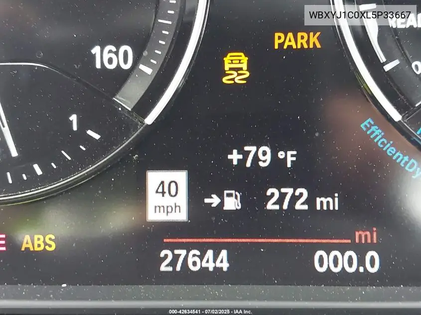 2020 BMW X2 xDrive28I VIN: WBXYJ1C0XL5P33667 Lot: 42634541