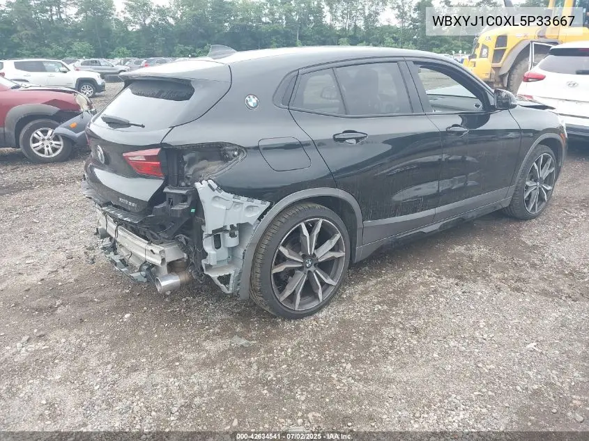 2020 BMW X2 xDrive28I VIN: WBXYJ1C0XL5P33667 Lot: 42634541