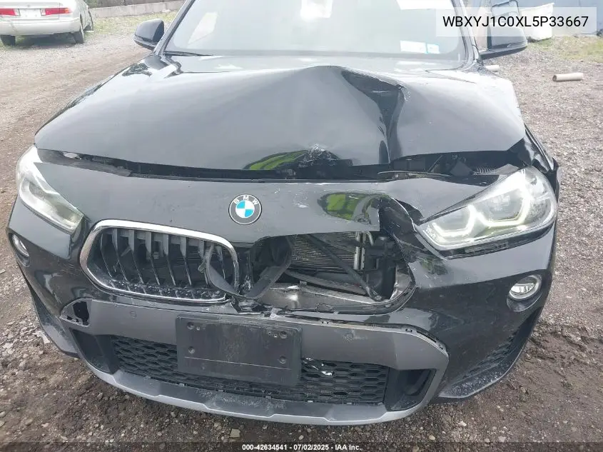 2020 BMW X2 xDrive28I VIN: WBXYJ1C0XL5P33667 Lot: 42634541