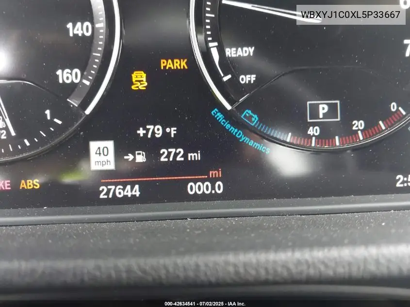 2020 BMW X2 xDrive28I VIN: WBXYJ1C0XL5P33667 Lot: 42634541