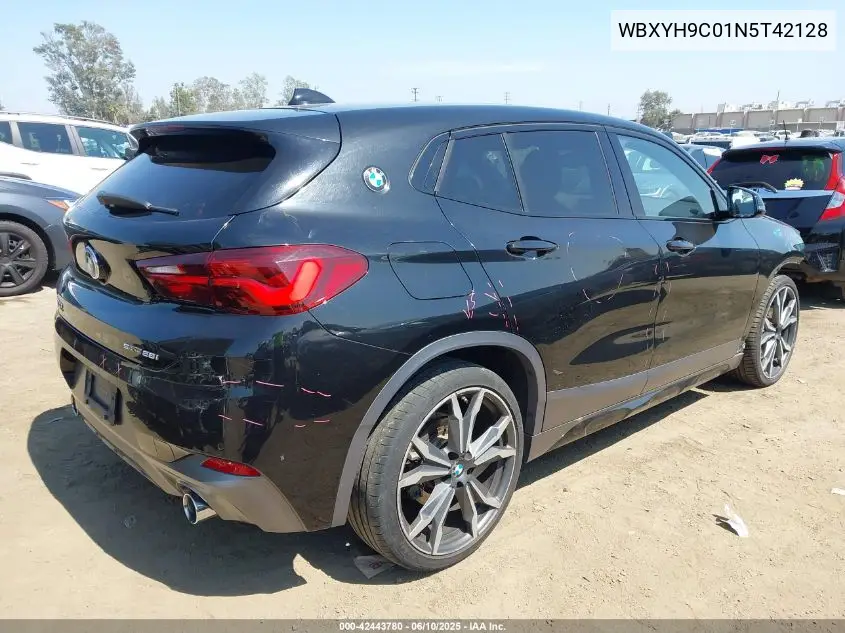 2022 BMW X2 Sdrive28I VIN: WBXYH9C01N5T42128 Lot: 42443780