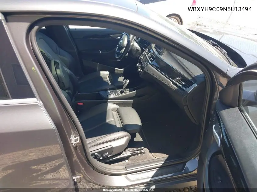 2022 BMW X2 Sdrive28I VIN: WBXYH9C09N5U13494 Lot: 42535094
