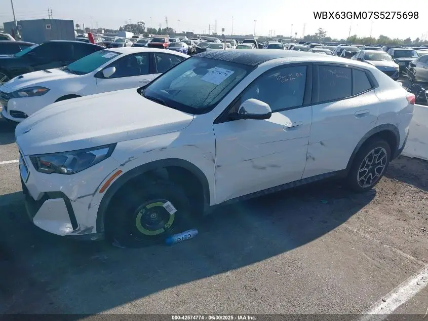 2025 BMW X2 xDrive28I VIN: WBX63GM07S5275698 Lot: 42574774