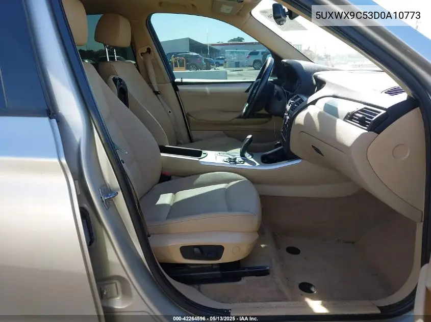 2013 BMW X3 xDrive28I VIN: 5UXWX9C53D0A10773 Lot: 42264596