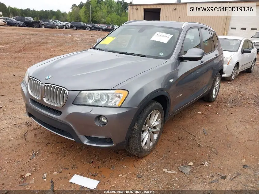 2014 BMW X3 xDrive28I VIN: 5UXWX9C54E0D19136 Lot: 41976946