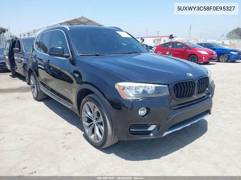 2015 BMW X3 xDrive28D VIN: 5UXWY3C58F0E95327 Lot: 42613857