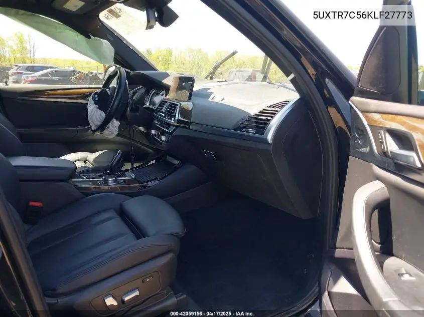 2019 BMW X3 Sdrive30I VIN: 5UXTR7C56KLF27773 Lot: 42059156
