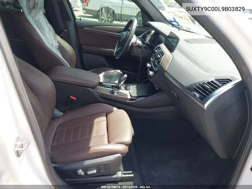 2020 BMW X3 M40I VIN: 5UXTY9C00L9B03829 Lot: 42196074