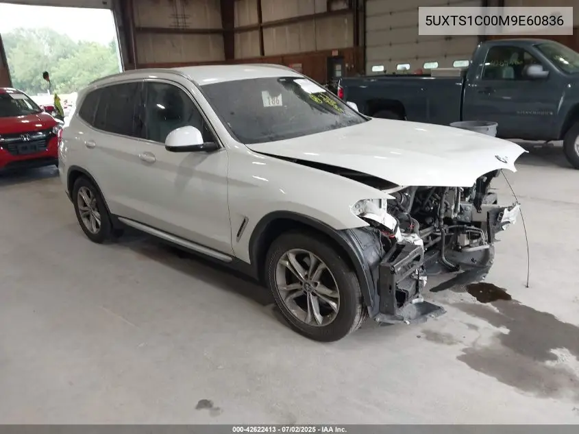 2021 BMW X3 Phev xDrive30E VIN: 5UXTS1C00M9E60836 Lot: 42622413