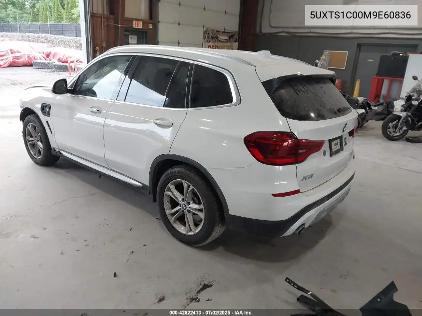 2021 BMW X3 Phev xDrive30E VIN: 5UXTS1C00M9E60836 Lot: 42622413