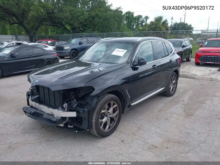 2023 BMW X3 Sdrive30I VIN: 5UX43DP06P9S20172 Lot: 42656489