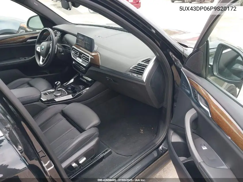 2023 BMW X3 Sdrive30I VIN: 5UX43DP06P9S20172 Lot: 42656489