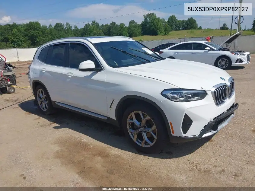 2023 BMW X3 xDrive30I VIN: 5UX53DP0XP9P82127 Lot: 42658944