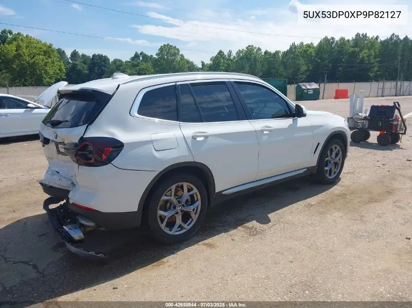 2023 BMW X3 xDrive30I VIN: 5UX53DP0XP9P82127 Lot: 42658944