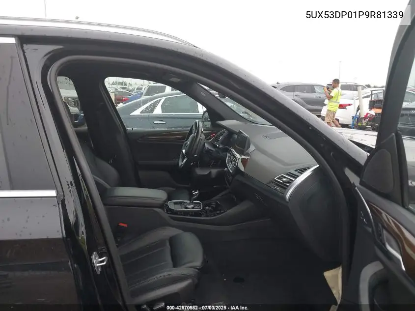 2023 BMW X3 xDrive30I VIN: 5UX53DP01P9R81339 Lot: 42670582