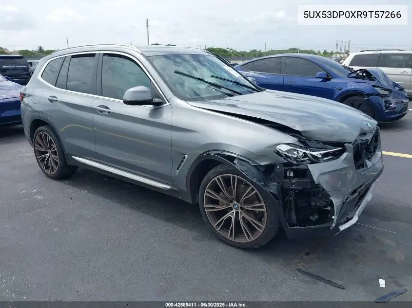 2024 BMW X3 xDrive30I VIN: 5UX53DP0XR9T57266 Lot: 42589411