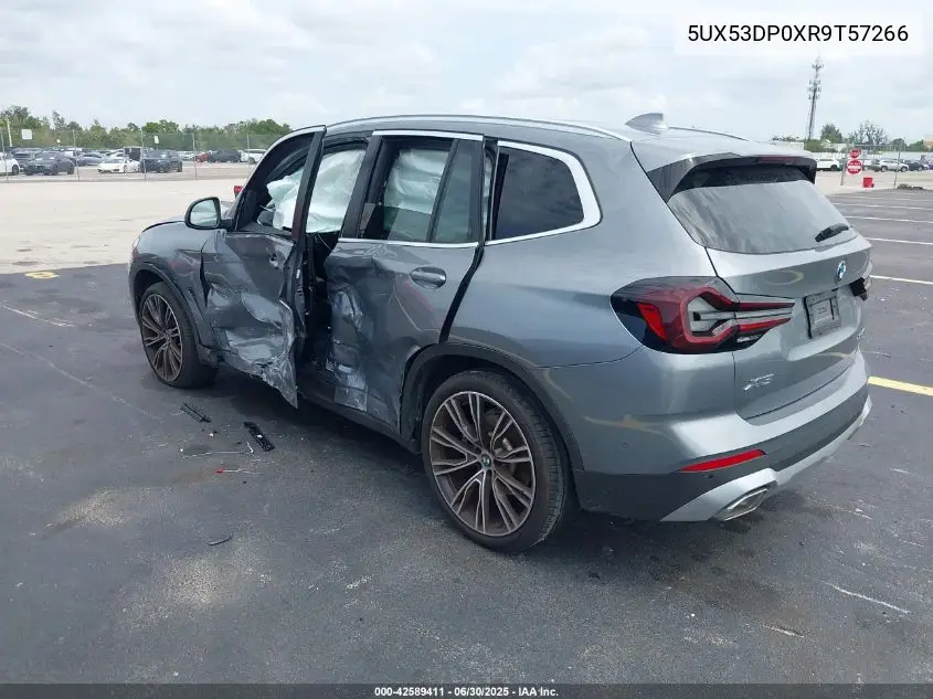 2024 BMW X3 xDrive30I VIN: 5UX53DP0XR9T57266 Lot: 42589411