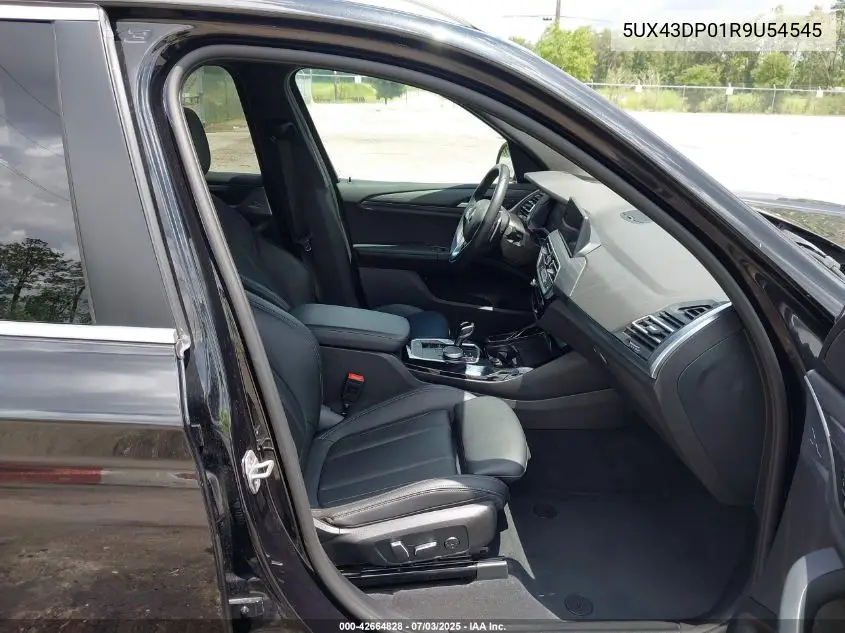2024 BMW X3 Sdrive30I VIN: 5UX43DP01R9U54545 Lot: 42664828