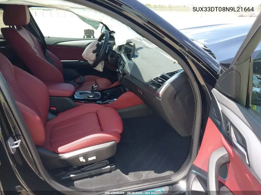 2022 BMW X4 xDrive30I VIN: 5UX33DT08N9L21664 Lot: 42606409