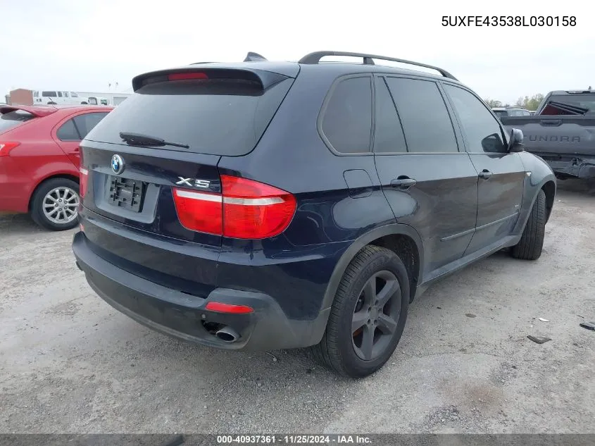 2009 BMW X5 M VIN: 5UXFE43538L030158 Lot: 40937361