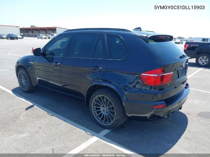 2013 BMW X5 M VIN: 5YMGY0C51DLL15903 Lot: 42455351
