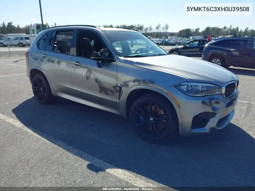 2017 BMW X5 M VIN: 5YMKT6C3XH0U39508 Lot: 41983093