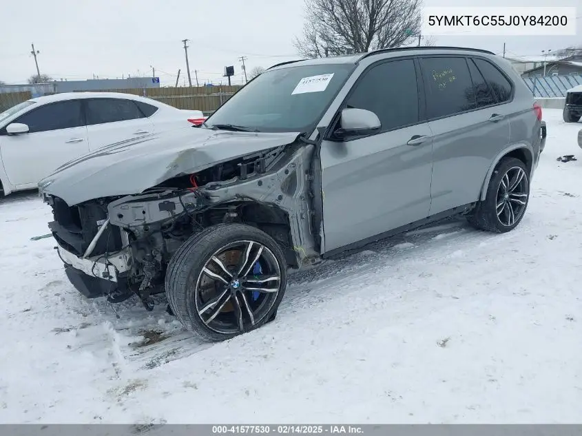 2018 BMW X5 M VIN: 5YMKT6C55J0Y84200 Lot: 41577530